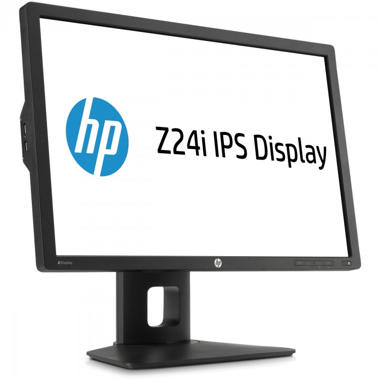 Monitor HP Z24i LED IPS, 24 Inch, 1920 x 1200, VGA, DVI, DisplayPort, USB, Grad A-
