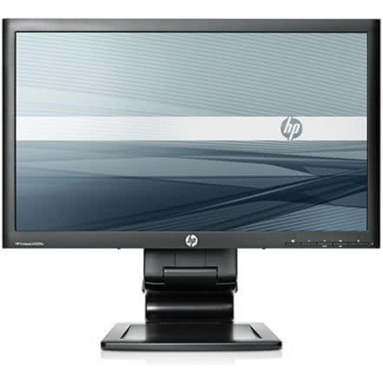 Monitor HP LA2006X LED, 20 Inch, 1600 x 900, VGA, DVI, DisplayPort, USB, Grad A-, Fara picior