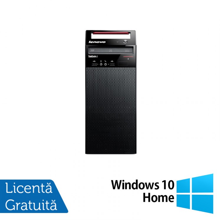 Calculator Lenovo Edge72 Tower, Intel Core i3-3220 3.30GHz, 4GB DDR3, 500GB SATA, DVD-RW + Windows 10 Home
