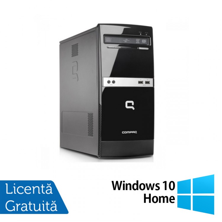Calculator HP Compaq 500B Tower, Intel Core 2 Duo E7500 2.93GHz, 4GB DDR3, 500GB SATA, DVD-RW + Windows 10 Home