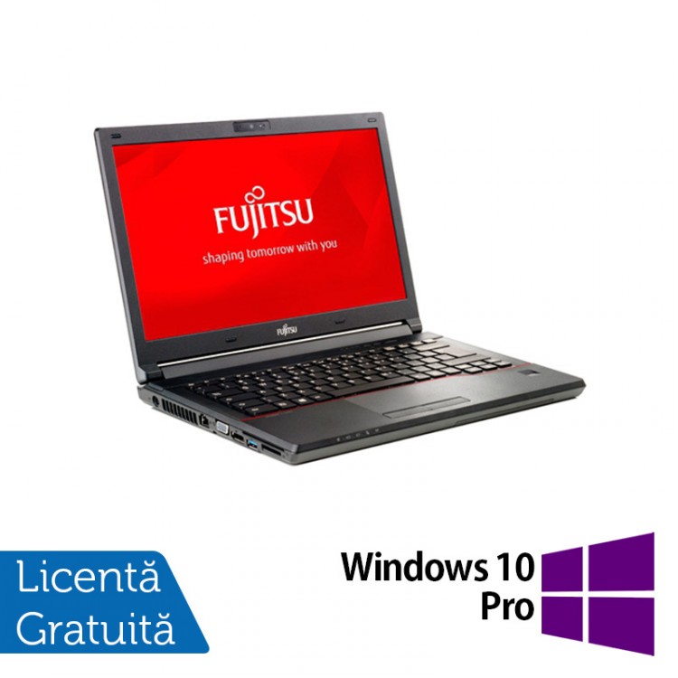Laptop Fujitsu Lifebook E746, Intel Core i5-6200U 2.30GHz, 8GB DDR4, 240GB SSD, 14 Inch + Windows 10 Pro