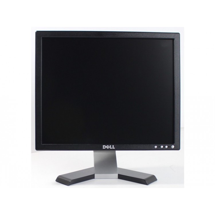 Monitor Dell E177FPf LCD, 17 Inch, 1280 x 1024, VGA, Grad B, Fara picior