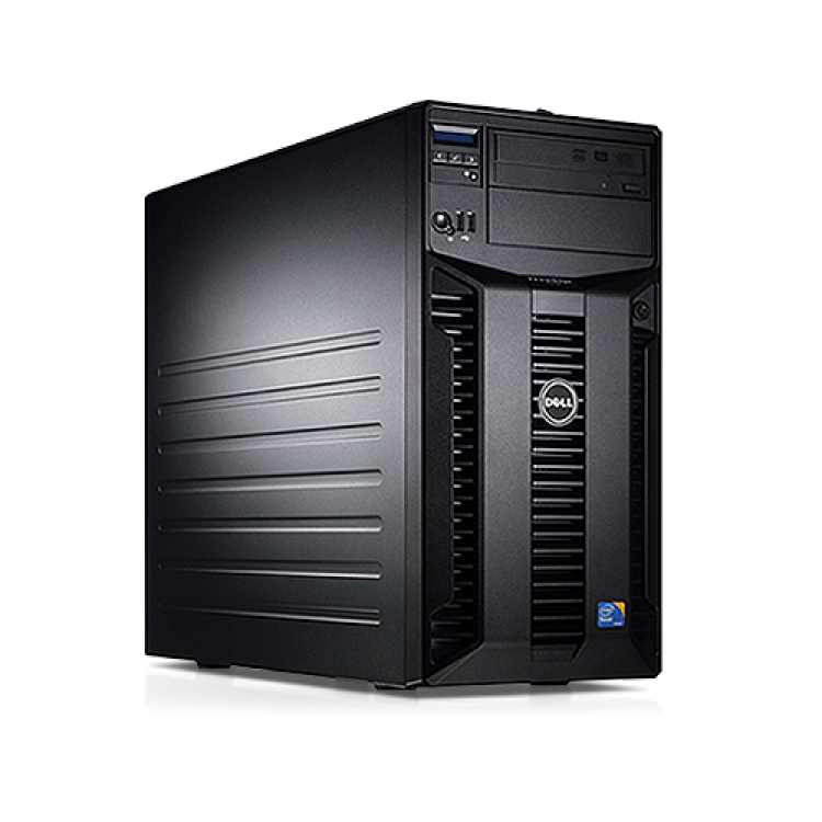 Server Dell PowerEdge T310 Tower, Intel Quad Core Xeon X3430 2.4 GHz-2.8GHz, 8GB DDR3 ECC Reg, 2x 1TB SATA, Raid Controller H200, idrac 6 Enterprise, 2x LAN Gigabit, 2x Surse HOT SWAP