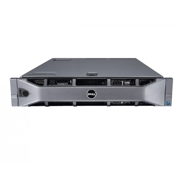 Server Dell PowerEdge R710, 2 x Intel Xeon Hexa Core X5650 2.66GHz-3.06GHz, 48GB DDR3 ECC, 2x 450GB SAS/15k-3,5 inch, Raid Perc6/i, Idrac 6 Enterprise, 2 surse redundante/Hot Swap