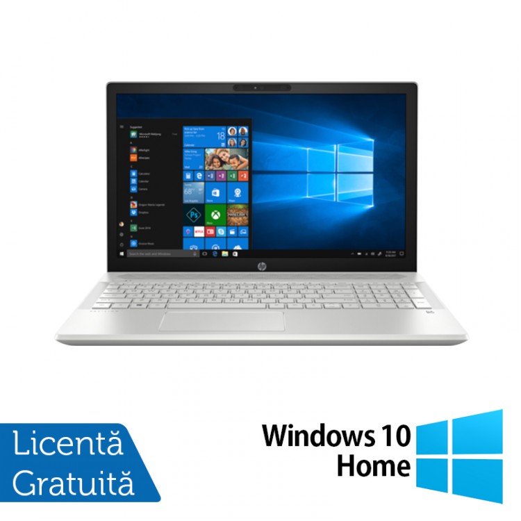 Laptop Nou HP Pavilion 15-CS0056OD, Intel Core i5-8250U 1.60GHz, 12GB DDR4, 1TB SATA, Intel UHD Graphics 620, Card Reader, 15.6 Inch HD BrightView Display, Windows 10 Home
