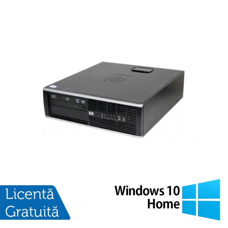 Calculator HP 6000 Pro Desktop, Intel Celeron E3300 2.50GHz, 4GB DDR3, 250GB SATA, DVD-ROM + Windows 10 Home