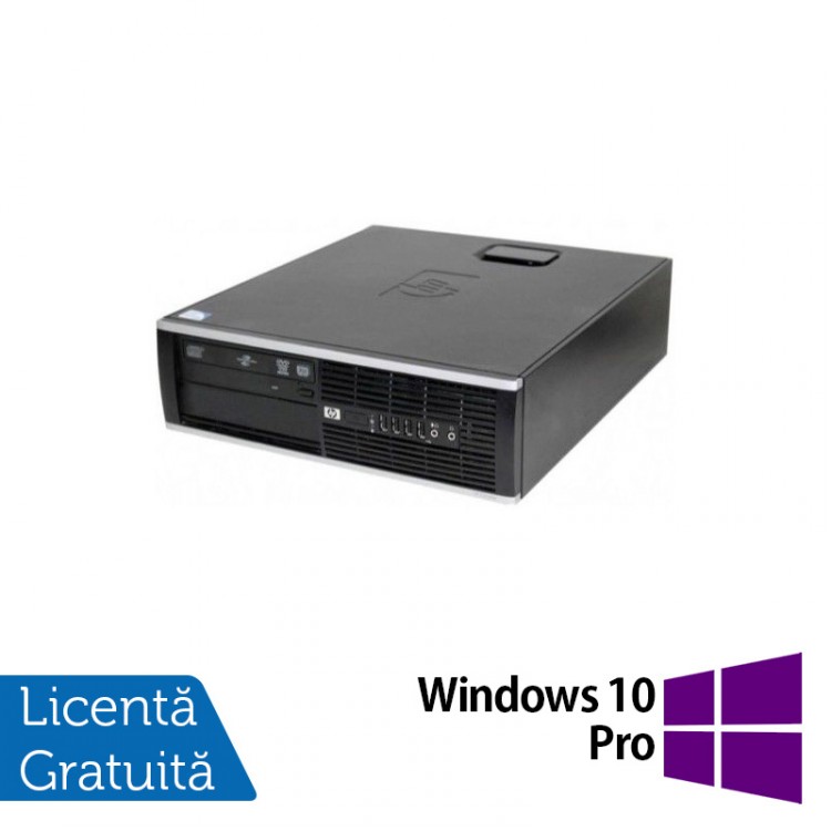 Calculator HP 6000 Pro Desktop, Intel Celeron E3300 2.50GHz, 4GB DDR3, 250GB SATA, DVD-ROM + Windows 10 Pro