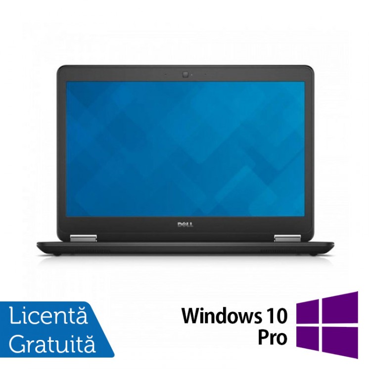 Laptop DELL Latitude E7440, Intel Core i5-4210U 1.70GHz, 8GB DDR3, 120GB SSD,14 Inch, Webcam + Windows 10 Pro