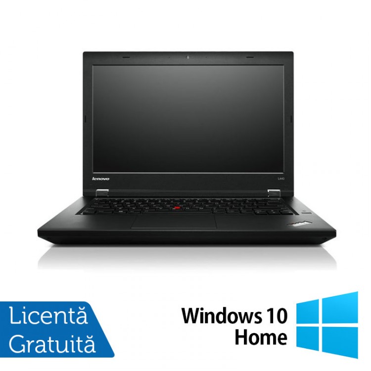 Laptop LENOVO ThinkPad L450, Intel Core i5-5200U 2.20GHz, 8GB DDR3, 120GB SSD, 14 Inch + Windows 10 Home